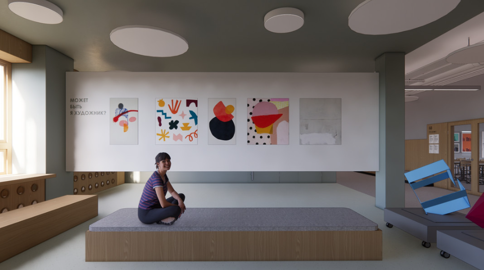 школа в новой боровой